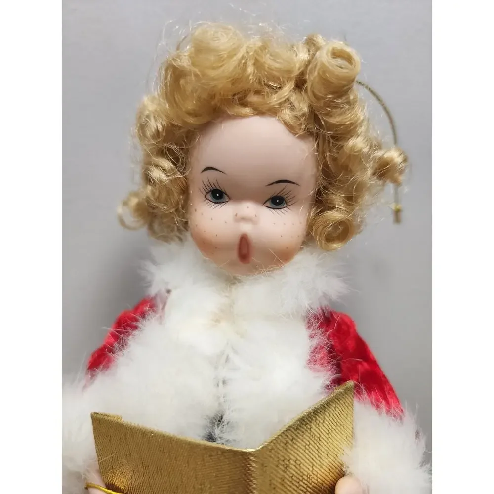 Caroling Caroler Christmas Ornament 9